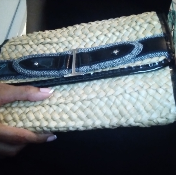 Zara straw envelop clutch purse - Picture 5 of 5